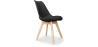Buy Brielle Scandinavian design Chair with cushion Black 58293 - prices
