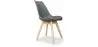 Buy Dining Chair Nordic – Scandinavian Style – Brielle Dark grey 58293 home delivery