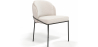 Buy Dining Chair - Upholstered in Bouclé Fabric - Duma White 60645 - in the UK