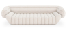 Buy Bouclé Fabric Upholstered Sofa - 3/4 Seats - Lumun White 60655 - in the UK