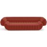 Buy Velvet Upholstered Sofa - 3/4 seats - Lumun Red 60640 at MyFaktory