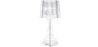 Bourgie Style Table Lamp - Small Model - Transparent