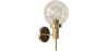 Buy Golden Wall Lamp - Sconce - Reine Aged Gold 60665 - in the UK