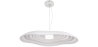 Buy Resin Pendant Lamp - Xana White 60670 - in the UK
