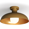 Buy Ceiling Lamp - Vintage Wall Light - Sine Aged Gold 60677 - in the UK