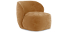 Buy Velvet Upholstered Armchair - Treyton Mustard 60702 - prices