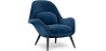 Buy Velvet Upholstered Armchair - Opera Dark blue 60706 - prices