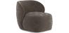 Buy Velvet Upholstered Armchair - Treyton Taupe 60702 - in the UK