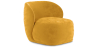 Buy Velvet Upholstered Armchair - Treyton Yellow 60702 - prices