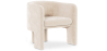 Buy Velvet Upholstered Armchair - Connor Beige 60700 - prices