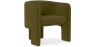 Buy Velvet Upholstered Armchair - Connor Olive 60700 - in the UK