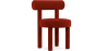 Buy Dining Chair - Upholstered in Velvet - Reece Red 60708 - in the UK