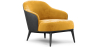 Buy  Velvet Upholstered Armchair - Renaud Yellow 60704 at MyFaktory