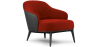 Buy  Velvet Upholstered Armchair - Renaud Red 60704 home delivery