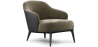Buy  Velvet Upholstered Armchair - Renaud Taupe 60704 - in the UK