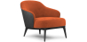 Buy  Velvet Upholstered Armchair - Renaud Brick 60704 - prices