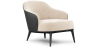 Buy  Velvet Upholstered Armchair - Renaud Beige 60704 at MyFaktory