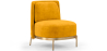Buy Designer Armchair - Velvet Upholstered - Sabah Yellow 61001 - prices