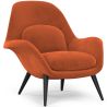 Buy Velvet Upholstered Armchair - Opera Brick 60706 home delivery