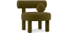 Buy  Armchair - Upholstered in Velvet - Fera Olive 60696 - in the UK