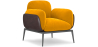 Buy Upholstered Velvet Armchair - Iura Yellow 60650 - prices