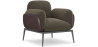 Buy Upholstered Velvet Armchair - Iura Taupe 60650 with a guarantee