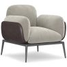 Buy Upholstered Velvet Armchair - Iura Light grey 60650 - prices