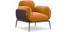 Buy Upholstered Velvet Armchair - Iura Mustard 60650 at MyFaktory