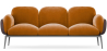 Buy 3-Seater Sofa - Upholstered in Velvet - Greda Mustard 60652 in the United Kingdom