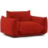 Buy Armchair - Velvet Upholstery - Urana Red 61011 in the United Kingdom