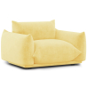 Buy Armchair - Velvet Upholstery - Urana Yellow 61011 at MyFaktory