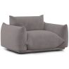 Buy Armchair - Velvet Upholstery - Urana Dark grey 61011 home delivery