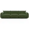 Buy 3-Seater Sofa - Velvet Upholstery - Urana Olive 61013 with a guarantee