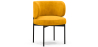 Buy Dining Chair - Upholstered in Velvet - Calibri Yellow 61007 in the United Kingdom