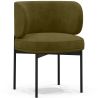 Buy Dining Chair - Upholstered in Velvet - Calibri Olive 61007 - in the UK