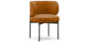 Buy Dining Chair - Upholstered in Velvet - Calibri Mustard 61007 - in the UK