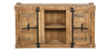 Buy Wooden industrial sideboard - Tunk Natural wood 58890 - in the UK
