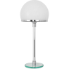 Buy Bauha Desk Lamp - Chrome Copper/Opal Glass White 13292 - in the UK