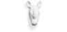 Buy Origami Rhino head - Resin White 58958 - in the UK