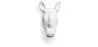 Buy Origami Rhino head - Resin White 58958 - in the UK