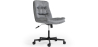 Buy Upholstered Office Chair - Swivel - Arba Dark grey 61144 - in the UK