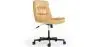Buy Upholstered Office Chair - Swivel - Arba Orange 61144 in the United Kingdom