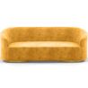 Buy 3/4-Seater Velvet Upholstered Sofa - Treya Yellow 60648 - prices