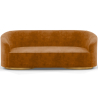 Buy 3/4-Seater Velvet Upholstered Sofa - Treya Mustard 60648 at MyFaktory