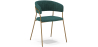Buy Dining chair - Upholstered in Velvet - Lona Dark green 61147 in the United Kingdom