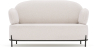 Buy 2/3-Seater Sofa - Upholstered in Bouclé Fabric - Munum White 61155 - in the UK