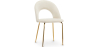 Buy Dining Chair - Upholstered in Velvet - Maeve Cream 61168 - in the UK