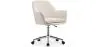 Buy Swivel Office Chair with Armrests - Venia Beige 61145 - in the UK