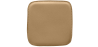 Buy Cushion for Square Stool - Faux Leather - Bistrot  Light brown 61221 - in the UK