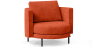 Buy Design Armchair - Velvet Upholstery - Nagar Brick 60687 - prices